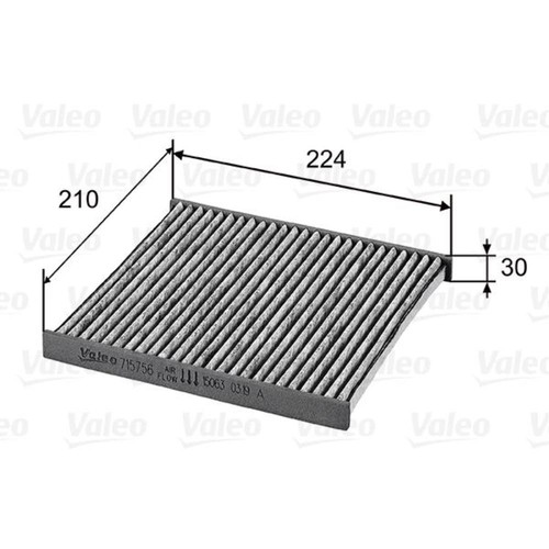 Valeo filtro abitacolo - filtro,