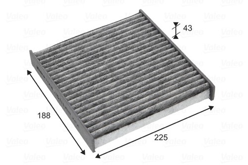 Valeo filtro abitacolo - abitacolo,