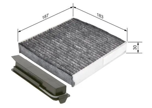 Filtro abitacolo - abitacolo,